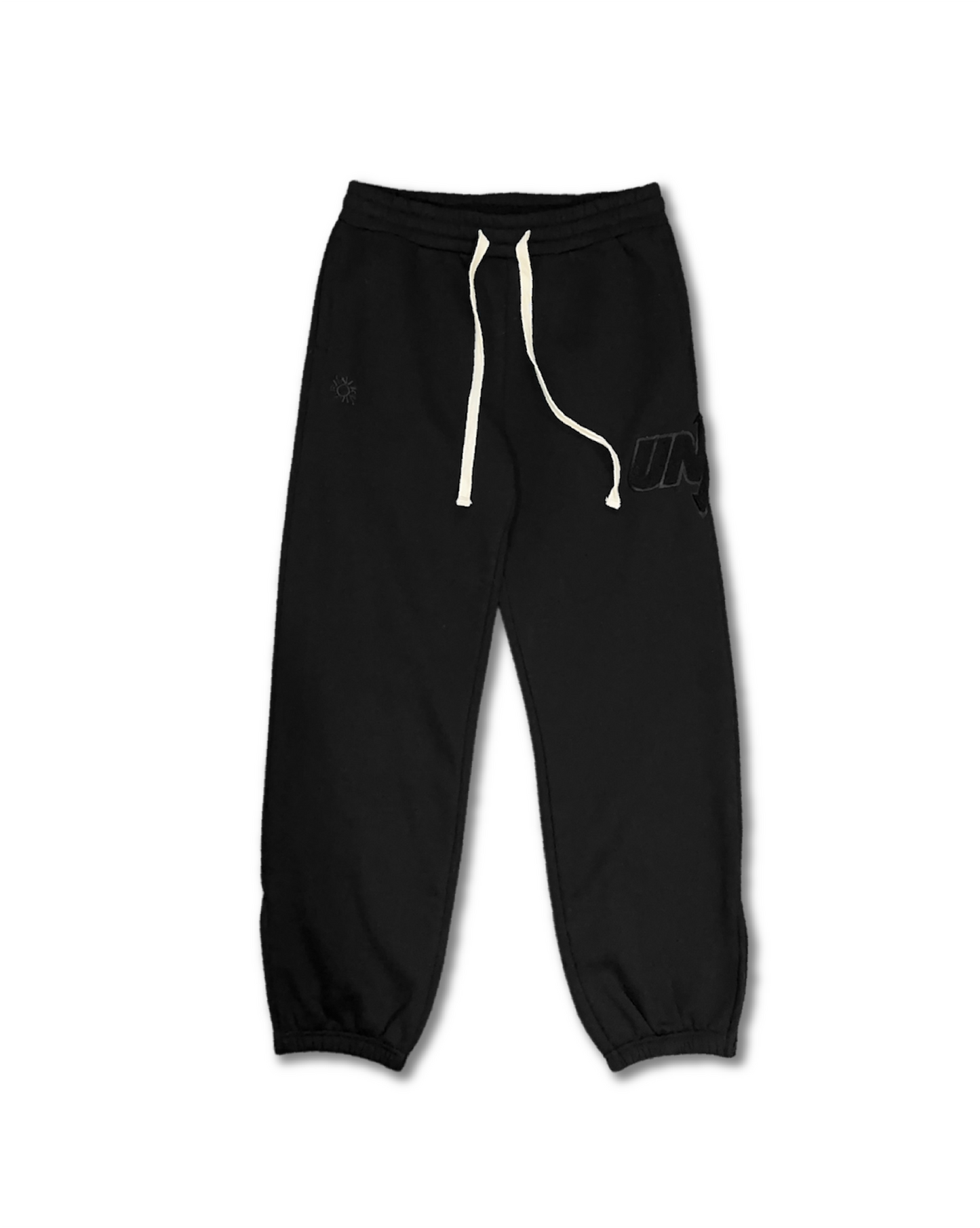 Triple Black Sweatpants "Be Yourself"