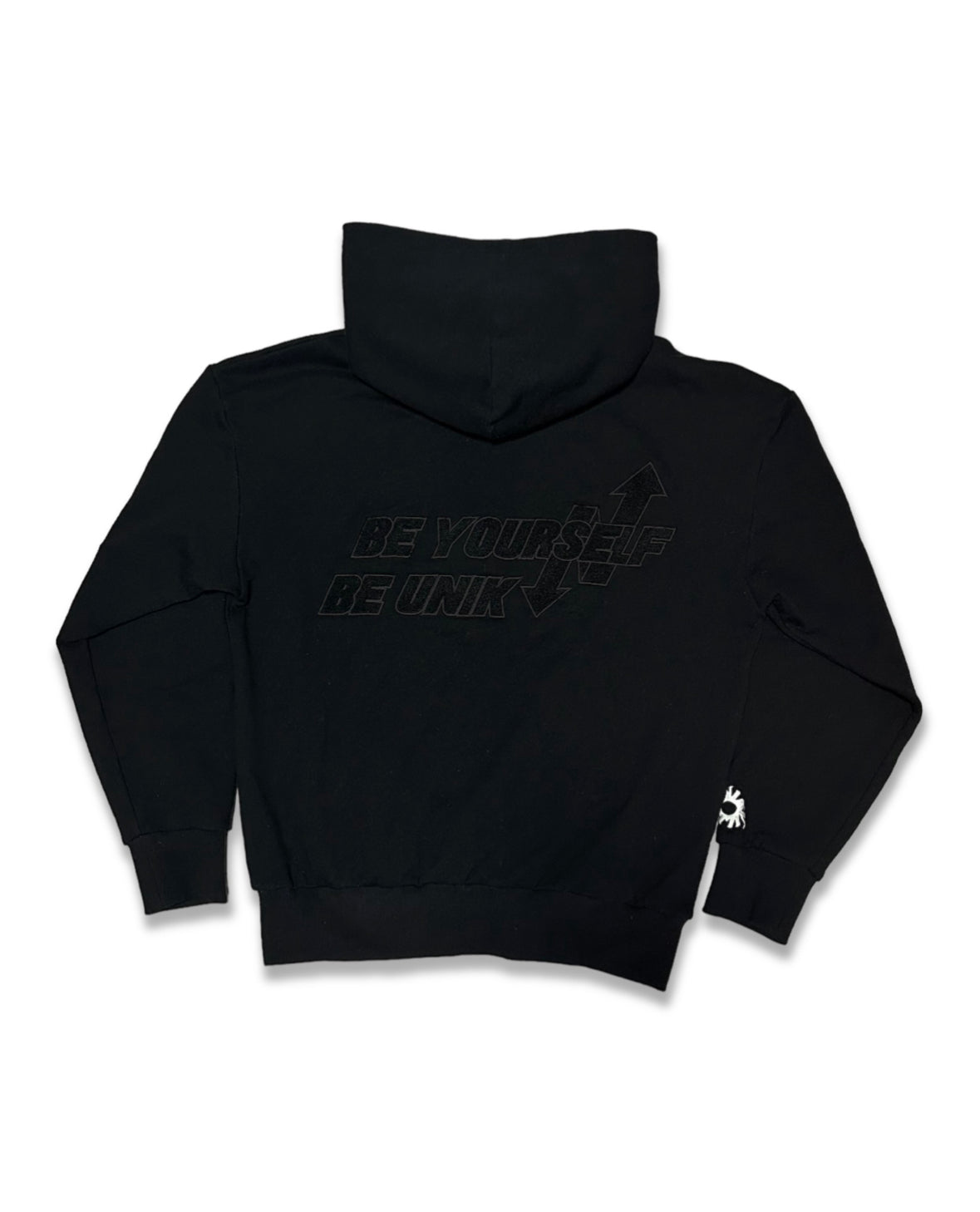 Triple Black Hoodie "Be Yourself"